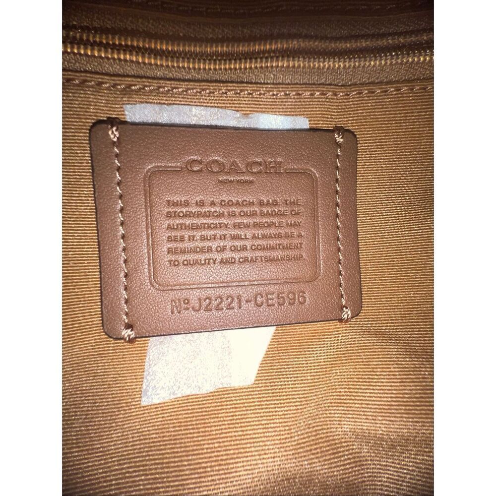 🔥🎁NWT! Coach Court Backpack In Sig Mix Msrp:$498.00 - Picture 10 of 11